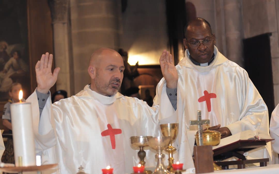 Messe d&rsquo;installation du p. Evariste Camara, responsable du secteur pastoral, à St Martin – Palaiseau